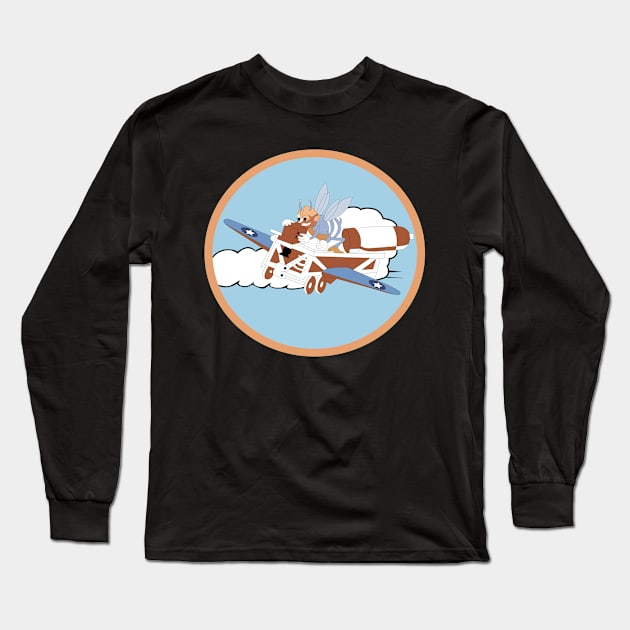 782nd Bomb Squadron, 465th Bomb Group - 15th AF wo Txt X 300 Long Sleeve T-Shirt by twix123844